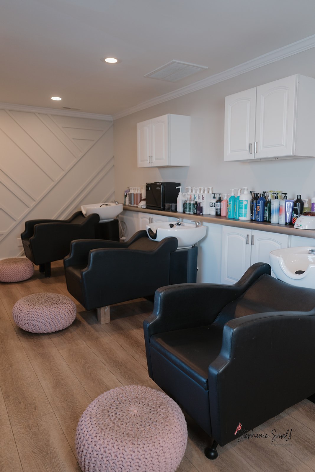 Blush Salon Lounge Area